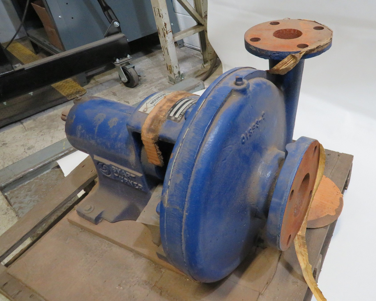 Smart Turner Heavy Duty Horizontal End Suction Pump 2LHUE 120GPM 120FT USED