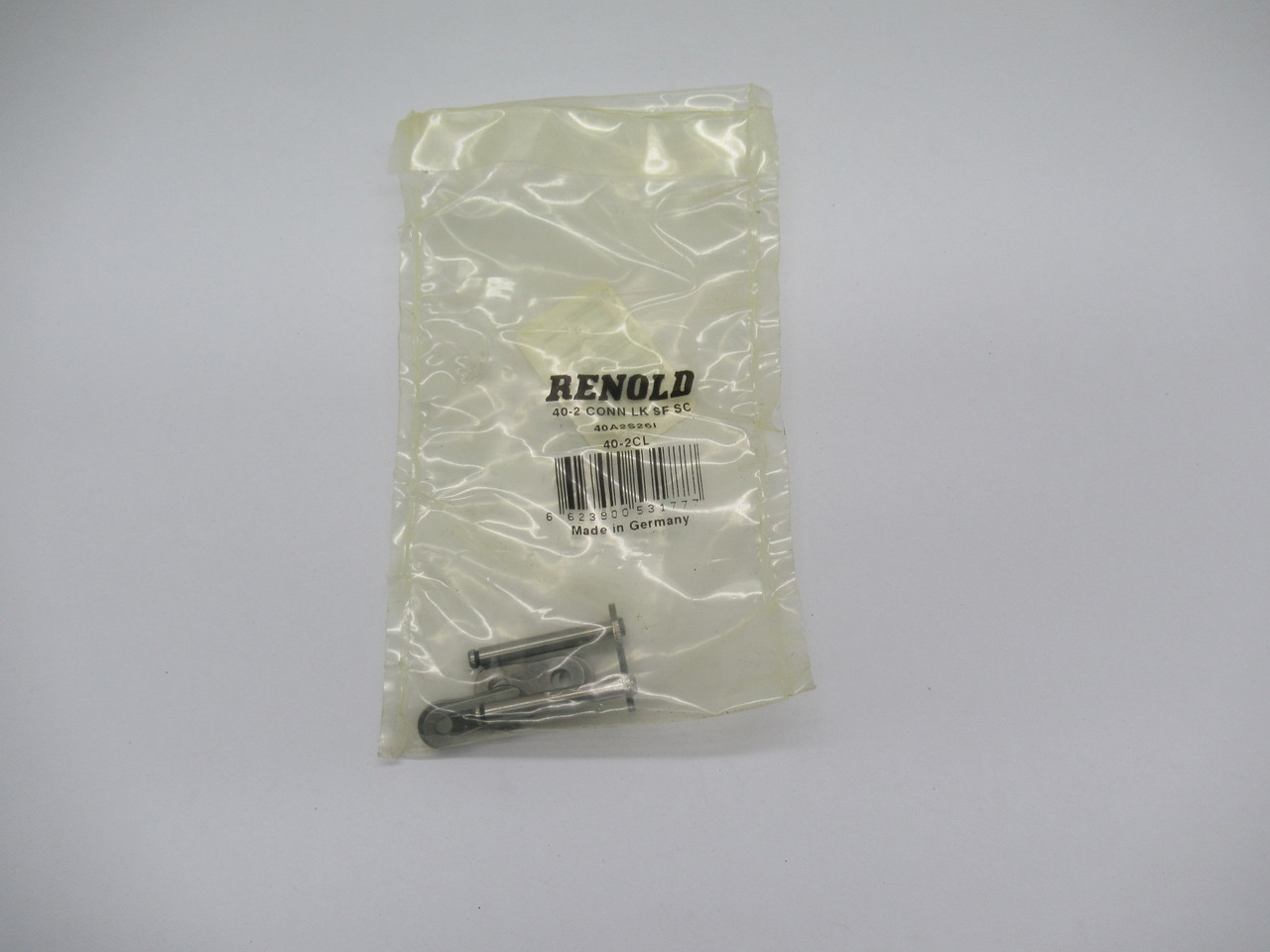 Renold 40A2S26I Connecting Link 40-2 1/2" Chain Pitch 0.312" Roller DIA NWB