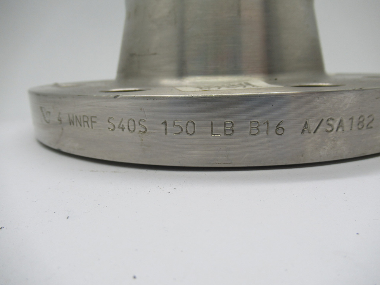 Viraj 67797 Weld Neck Pipe Flange 4" 8-Bolt 4" ID 9" OD USED