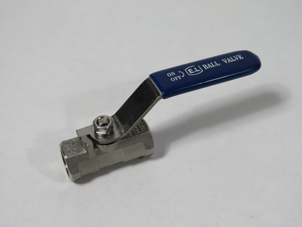 E.L 601 Stainless Steel Ball Valve 1/4" NPT 1000 WOG NOP