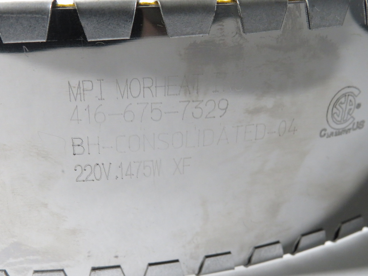 MPI Morheat BH-CONSOLIDATED-04 Band Heater 220V 1475W Approx. 50cm ID 8cm W NOP