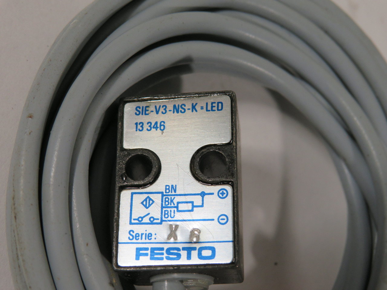 Festo 13346 SIE-V3-NS-K-LED Proximity Sensor 10-30VAC/DC 400mA SHELF WEAR NWB