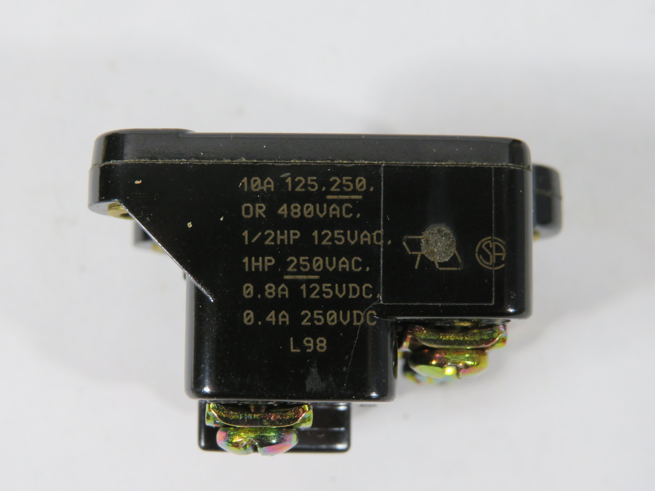 Honeywell Microswitch 2MN1-L Limit Switch Contact Block 10A 125/250/480VAC NEW