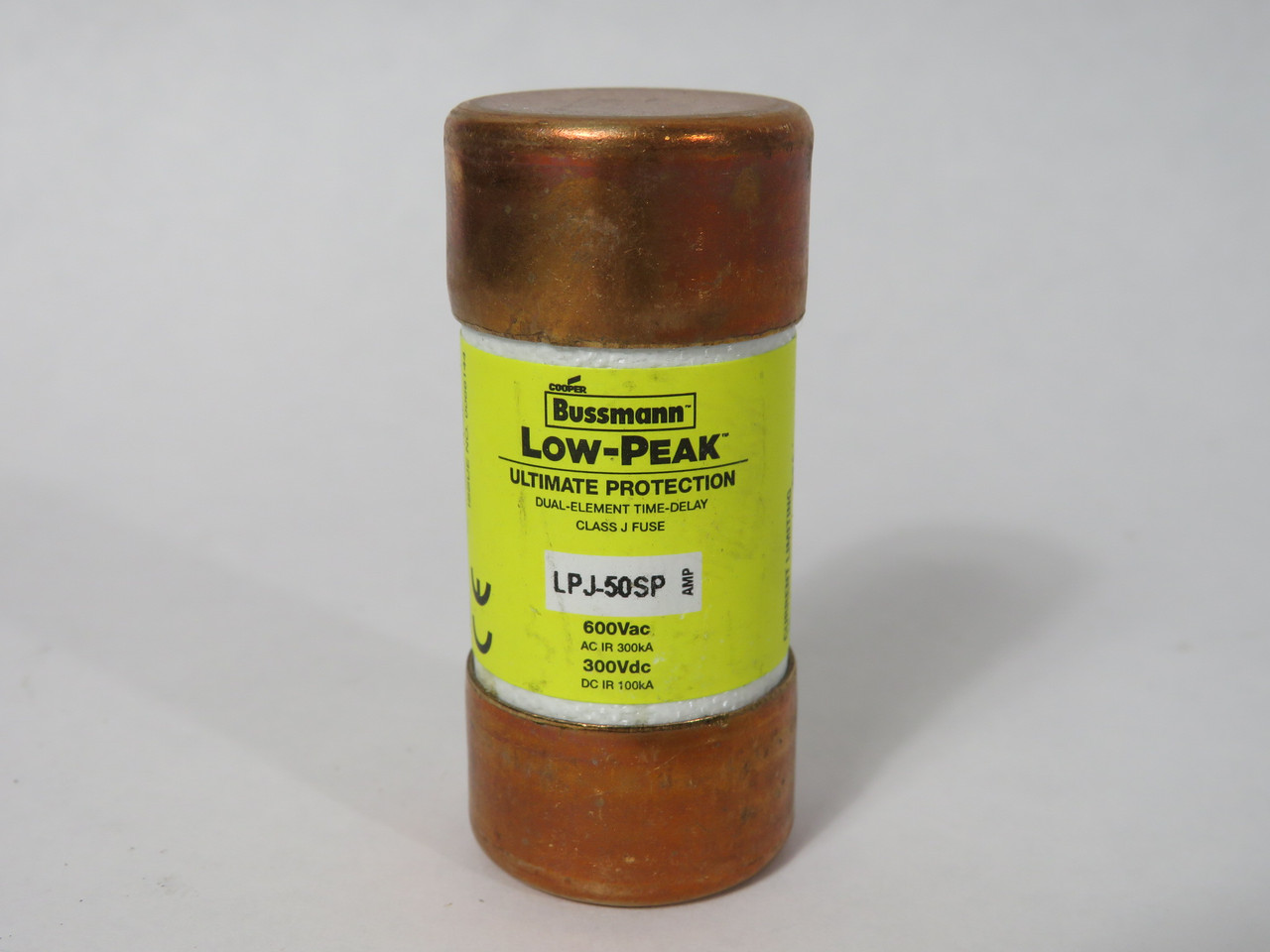 Bussmann Low-Peak LPJ-50SP Time-Delay Fuse 50A 600VAC 300VDC Lot of 4 NEW