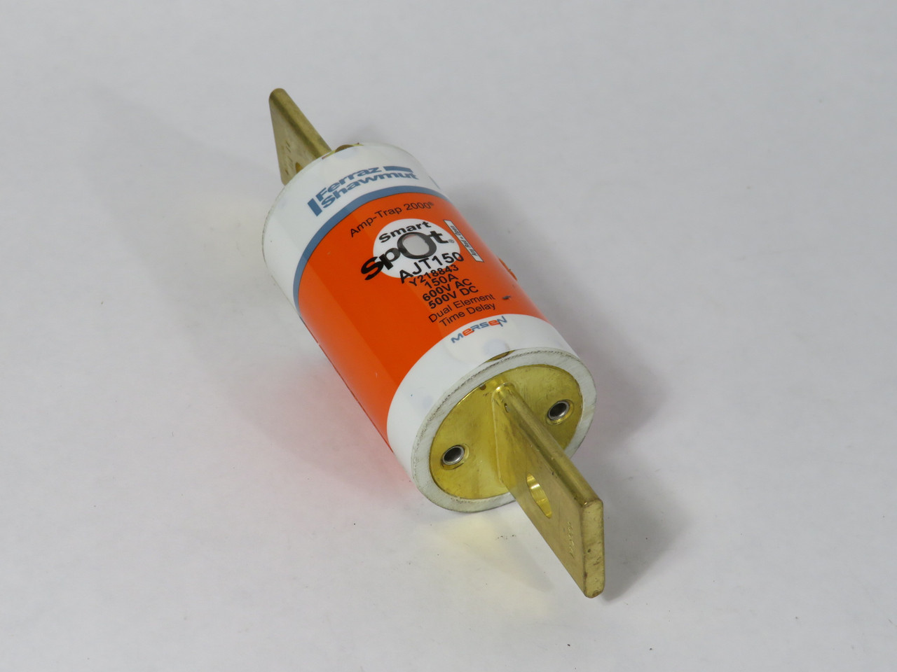Mersen Amp-Trap AJT150 Indicating Time-Delay Fuse 150A 600VAC 500VDC USED