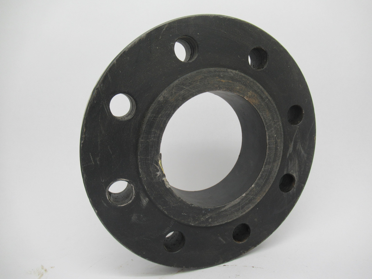 RNG H2548 Steel Flange 8-Bolt 4-1/2" ID 10-/8" OD 7/8" Holes SHELF WEAR USED