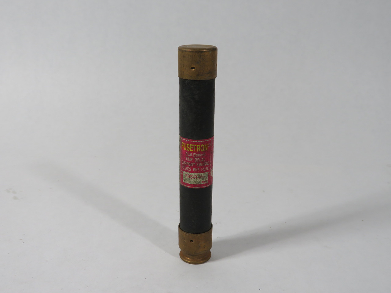 Bussmann Fusetron FRS-R-3-1/2 Dual-Element Time-Delay Fuse 3-1/2A 600V USED