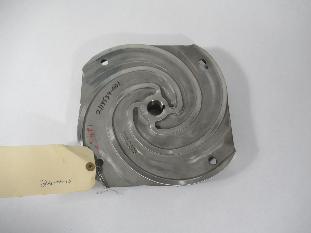 Worthington 2114539-001 4-Vane Impeller 53x46x34 2FRBH121 SS COS DMG NOP