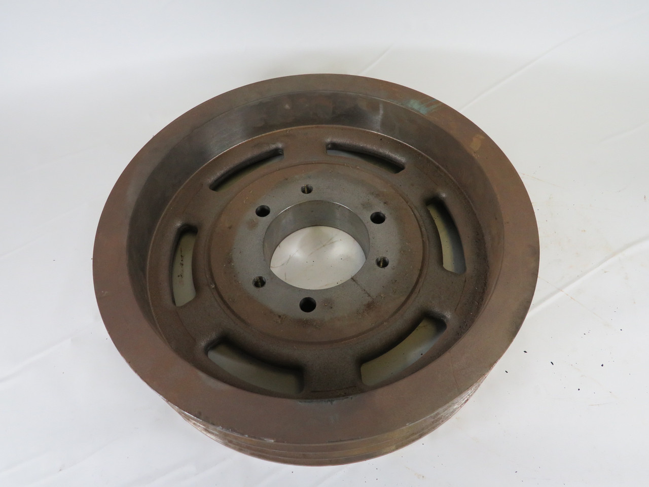 Generic 3C14.0E Pulley 7/8 – 3-1/2” E Bushing 3-Groove 14" OD C Belt USED