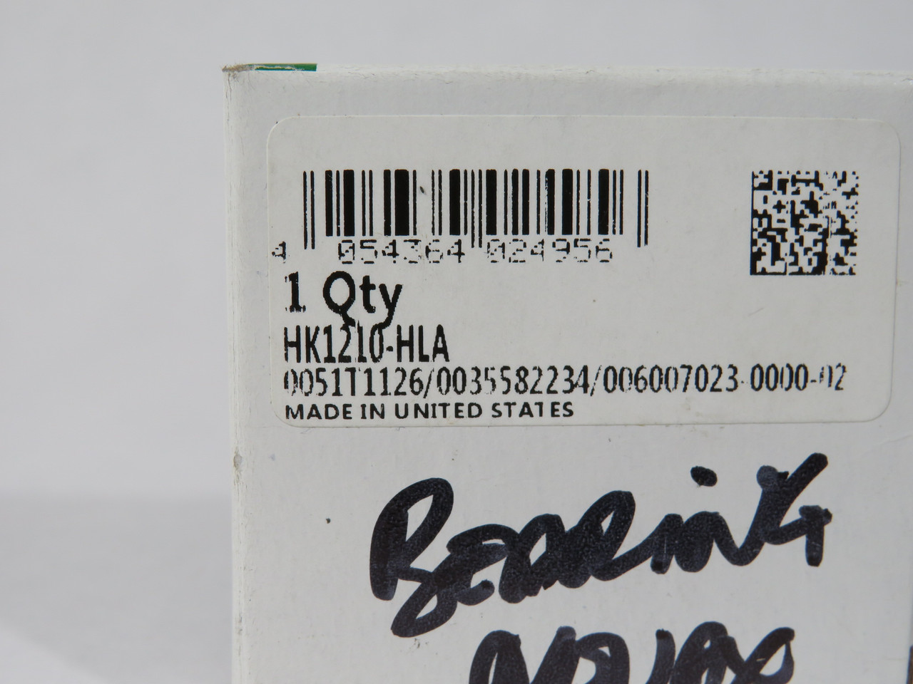 INA HK1210-HLA Drawn Cup Needle Roller Bearing 16mm OD 12mm Bore 10mm W NEW