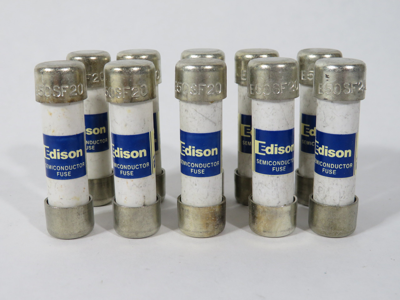 Edison E50SF20 High-Speed Fuse 20A 500V 10-Pack NEW