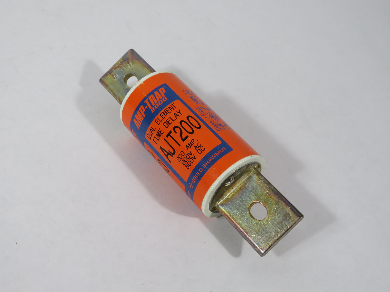 Gould Shawmut Amp-Trap AJT200 Dual-Element Time-Delay Fuse 200A 600V NEW