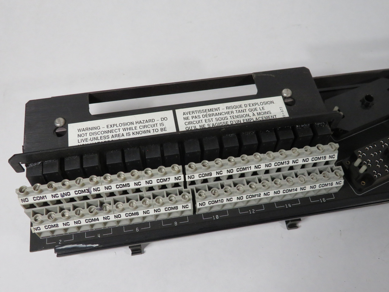 Moore 16201-1-1 SDM Relay Marshalled Termination Assembly USED