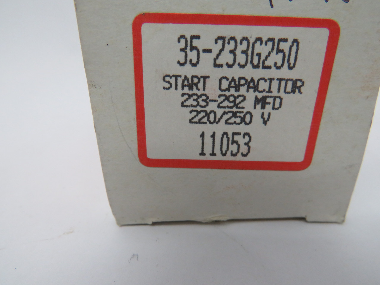Alltemp 35-233G250 Start Capacitor 250VAC 50/60Hz 233-280MFD NEW