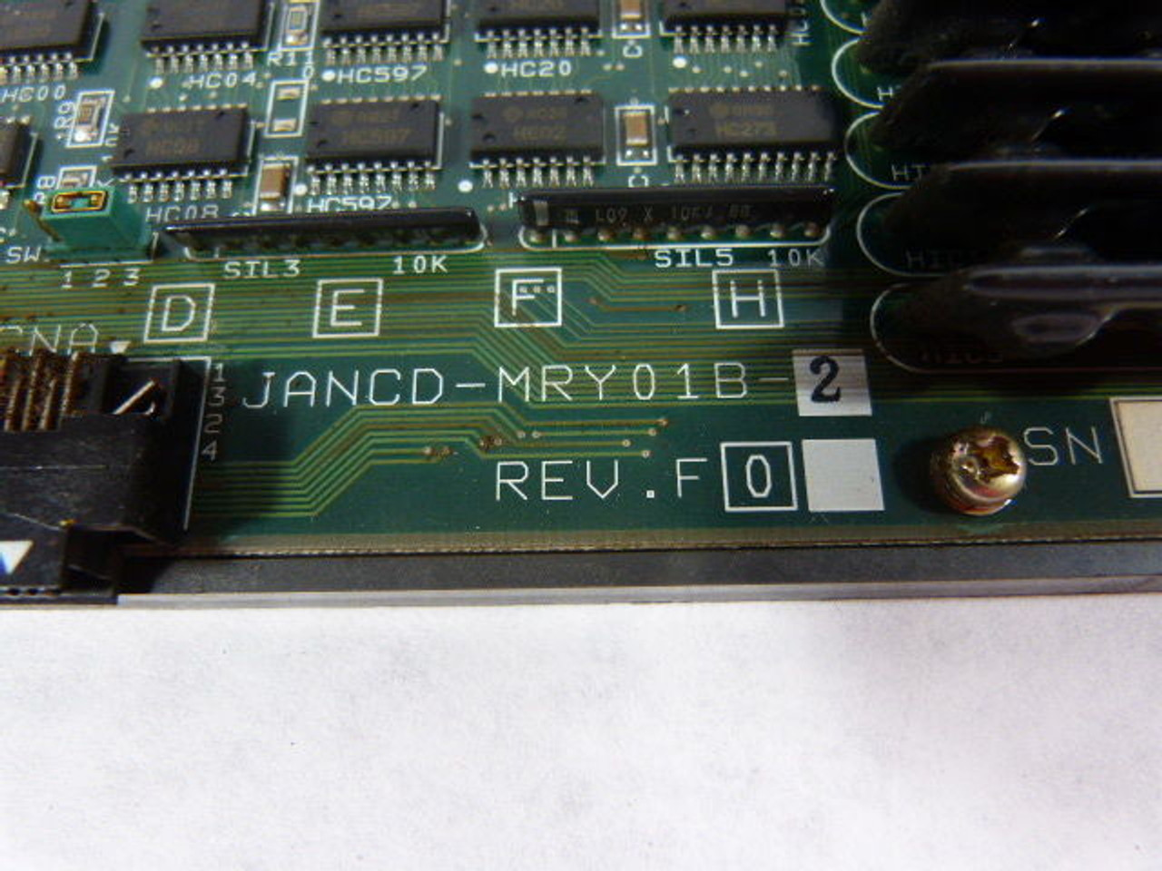 Yaskawa (Motoman) JANCD-MRY01B-2 PC Board USED