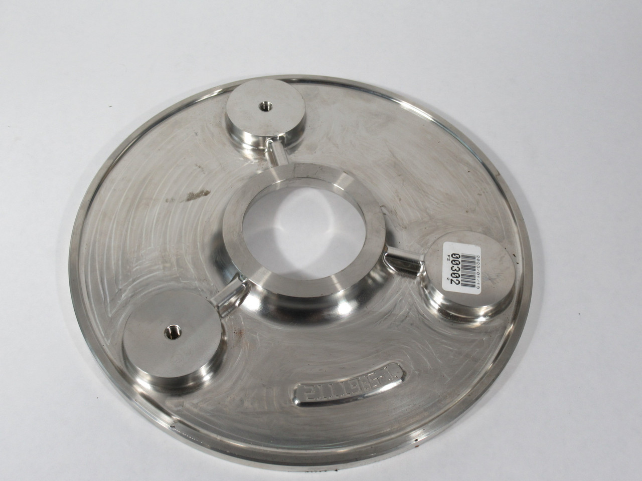 Worthington 2111985 Suction Side Wear Plate 3-1/4" ID 12-3/8" OD 3-Bolt USED