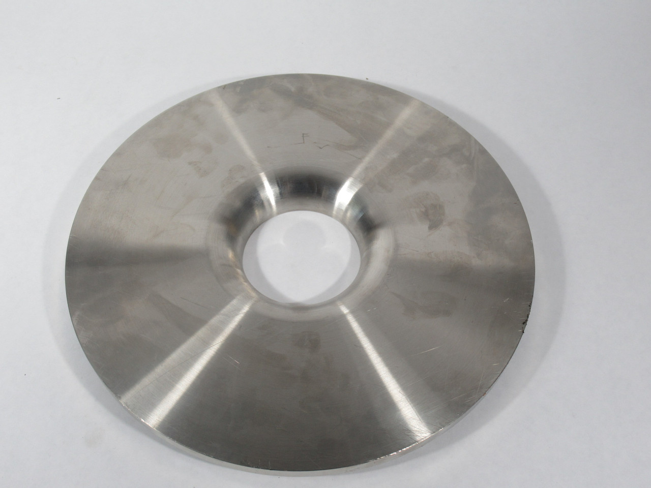 Worthington 2111985 Suction Side Wear Plate 3-1/4" ID 12-3/8" OD 3-Bolt USED