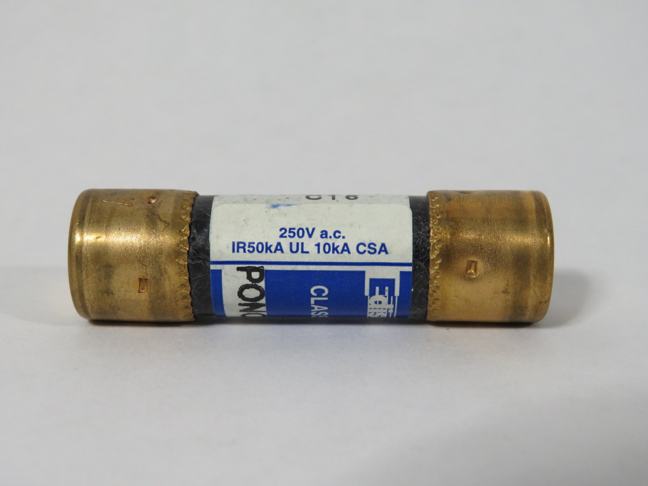 Edison PONC15 One-Time Fuse 15A 250V USED