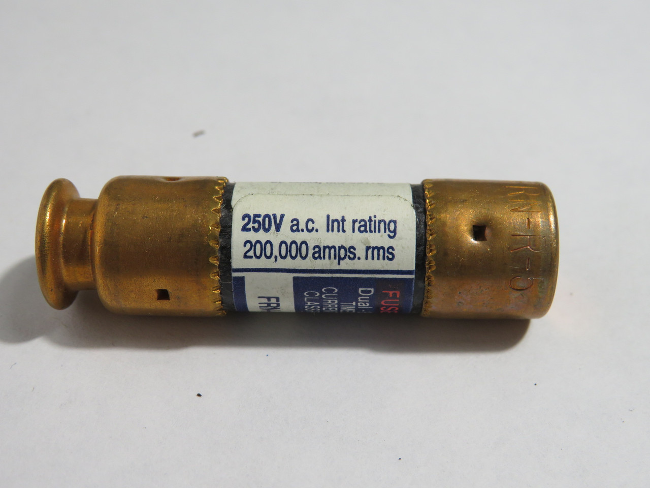 Bussmann Fusetron FRN-R-5 Time-Delay Fuse 5A 250V Lot of 5 BOX DAMAGE NEW