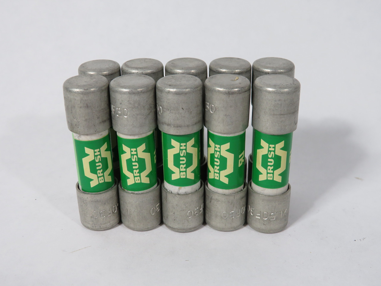 Brush XL50F30 Semiconductor Fuse 30A 500V 10-Pack NEW
