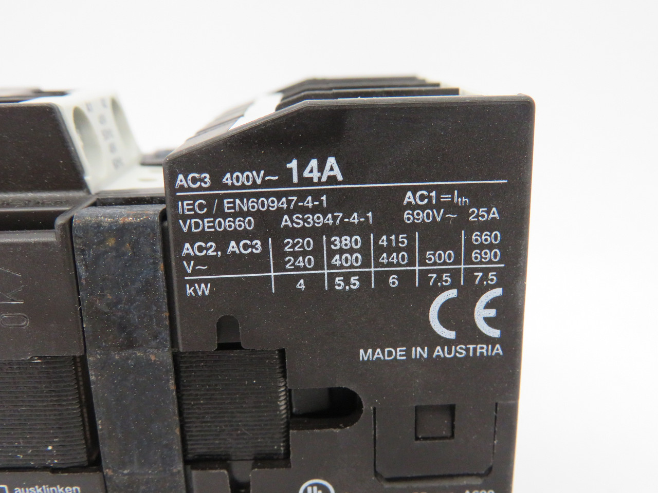 IMO MC14-S-1048 Contactor 48V 50Hz 5.5kW 3 Phase 400V 1NO NEW