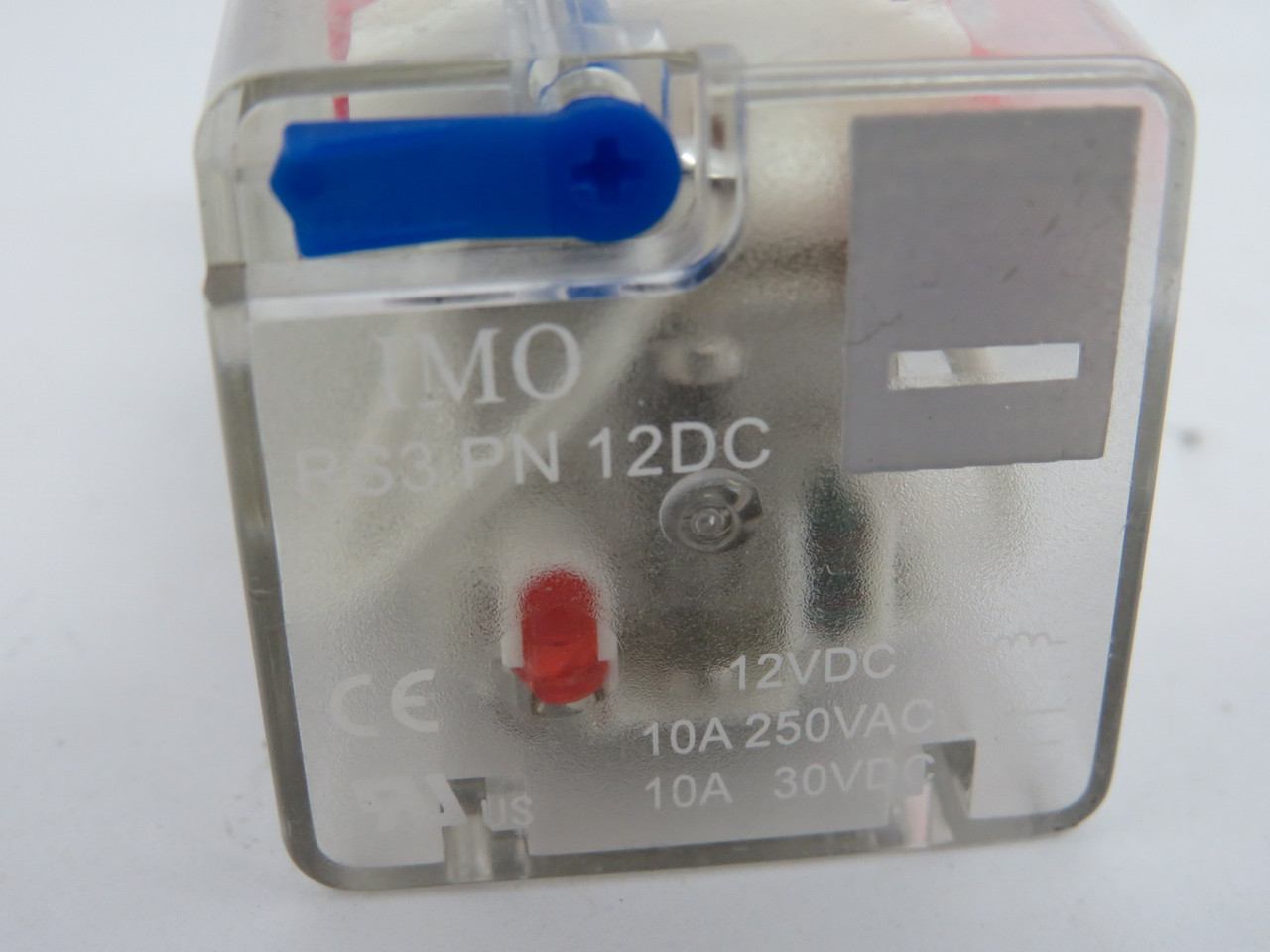 IMO RS3PN12DC General Relay 12VDC 10A 250VAC/30VDC 11-Pin USED