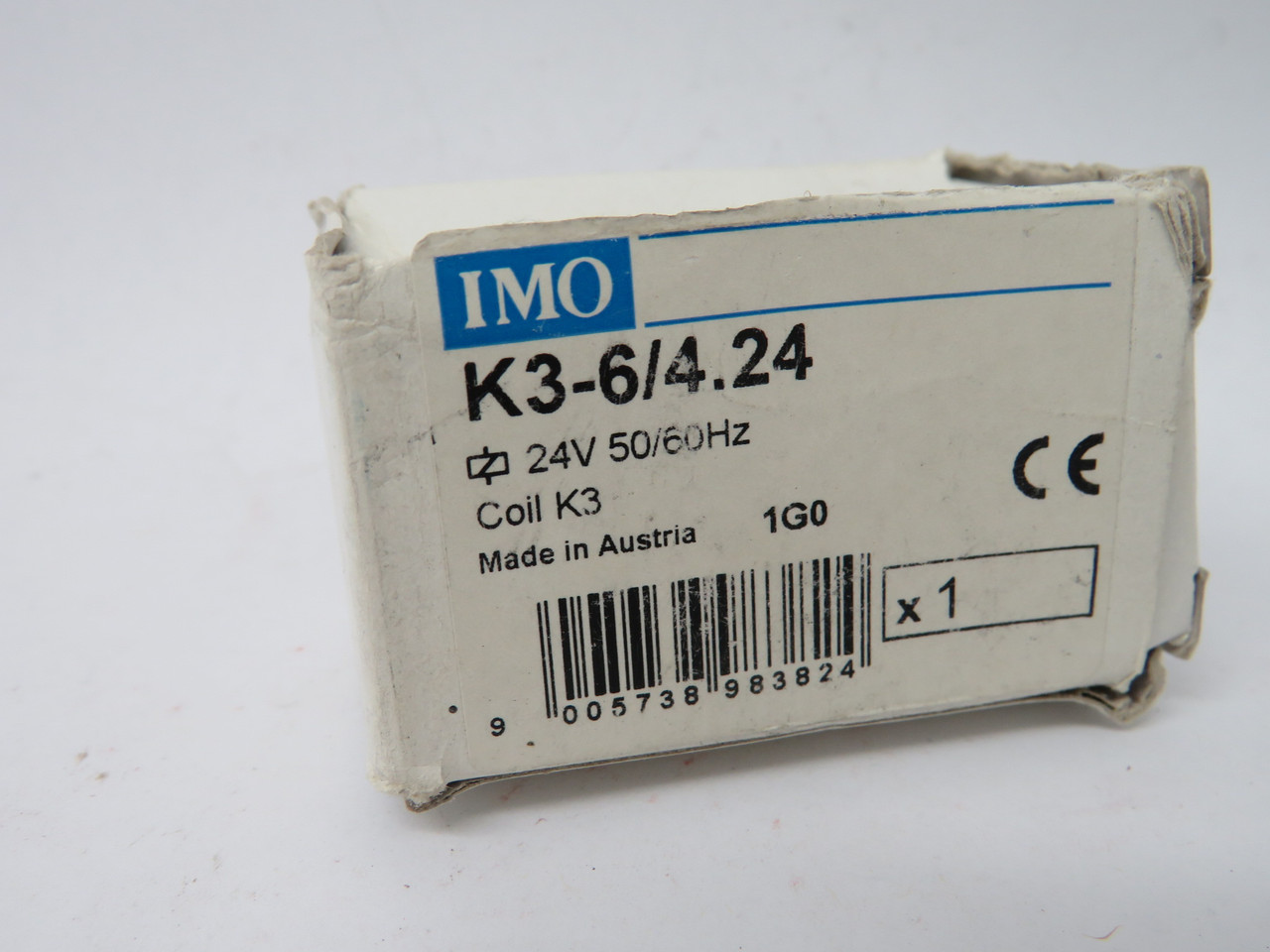 IMO K3-6/4.24 Contactor Coil 24V 50/60Hz DAMAGED BOX NEW