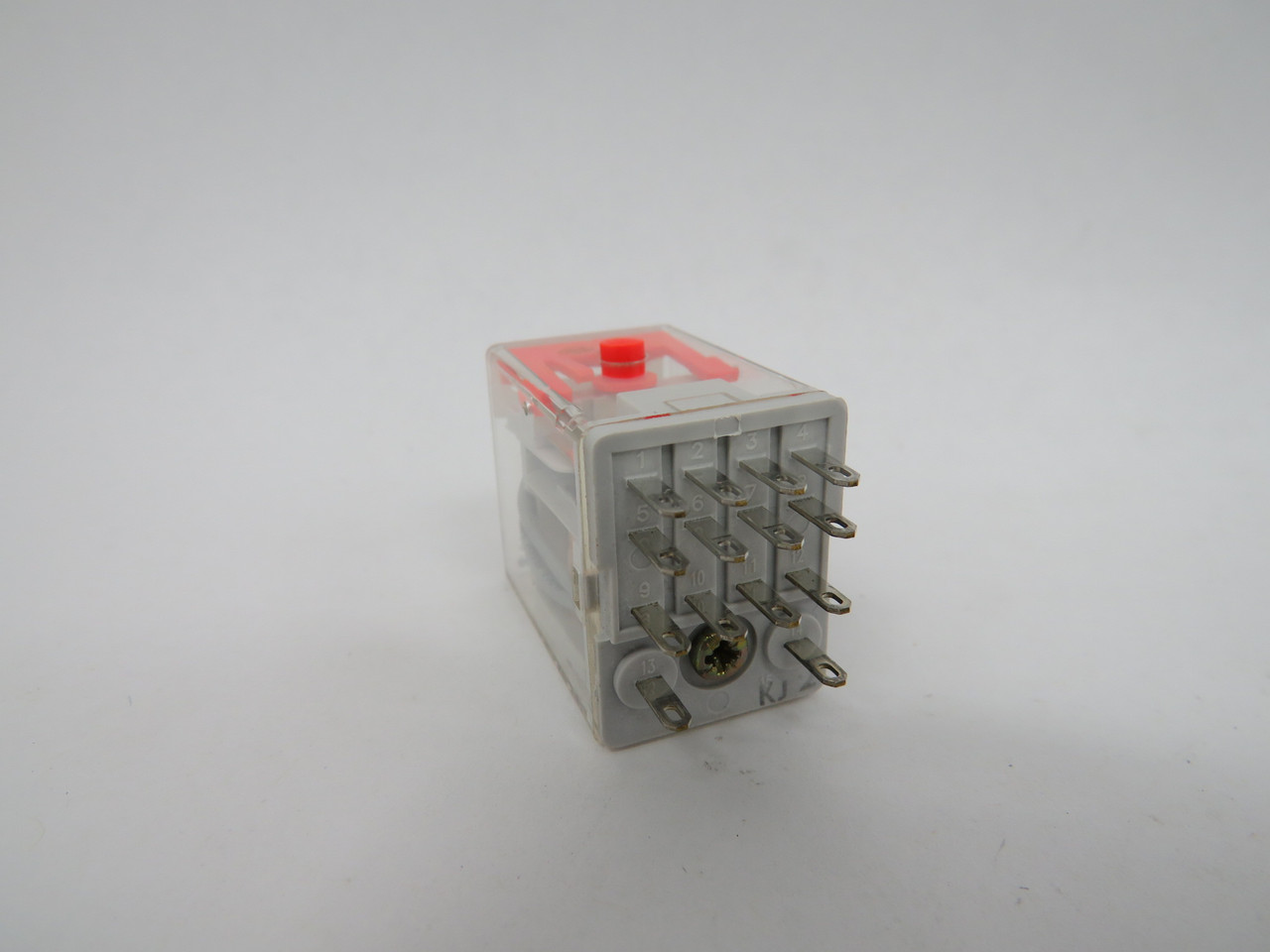 Relpol R4-2014-23-5024-WK General Relay 24V 50/60Hz 14-Blade USED