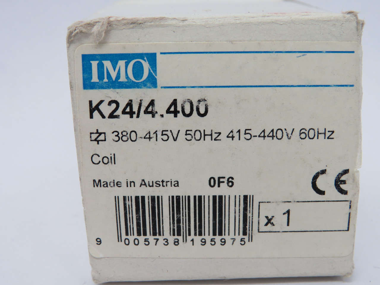 IMO K24/4.400 Contactor Coil 380-415V 50Hz 415-440V 60Hz BOX DMG NEW