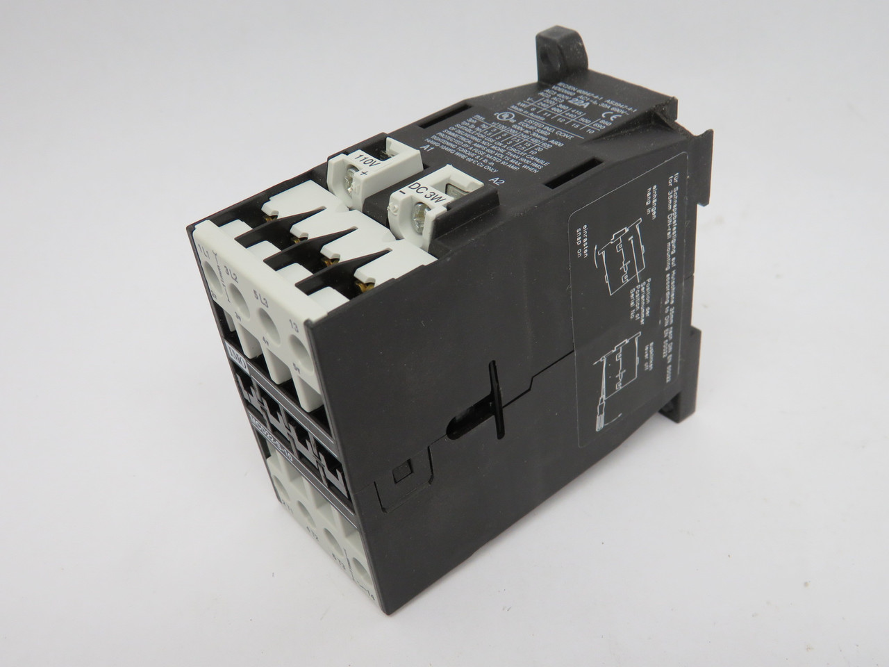 IMO MCD22-S-10=110 Contactor 110VDC 1NO 11kW 4 Phase 400V DAMAGED MOUNT NEW