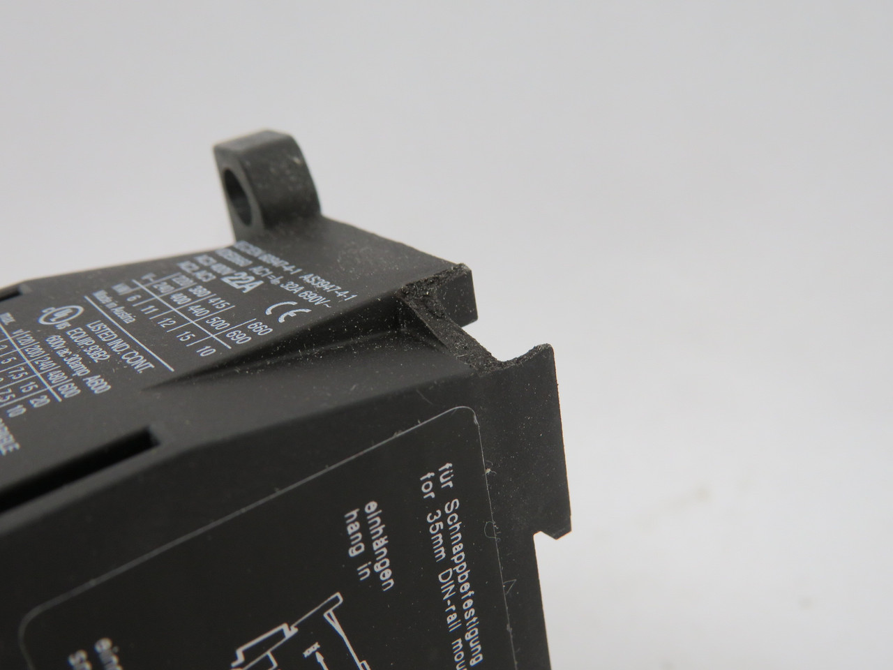 IMO MCD22-S-10=110 Contactor 110VDC 1NO 11kW 4 Phase 400V DAMAGED MOUNT NEW