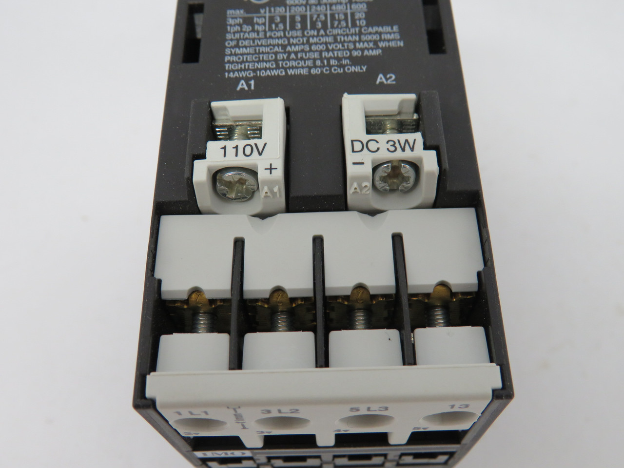 IMO MCD22-S-10=110 Contactor 110VDC 1NO 11kW 4 Phase 400V DAMAGED MOUNT NEW