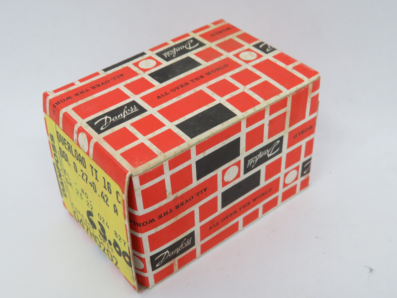 Danfoss 047H0202 TI 16C Overload Relay 0.27-0.42A WRITING ON BOX NEW