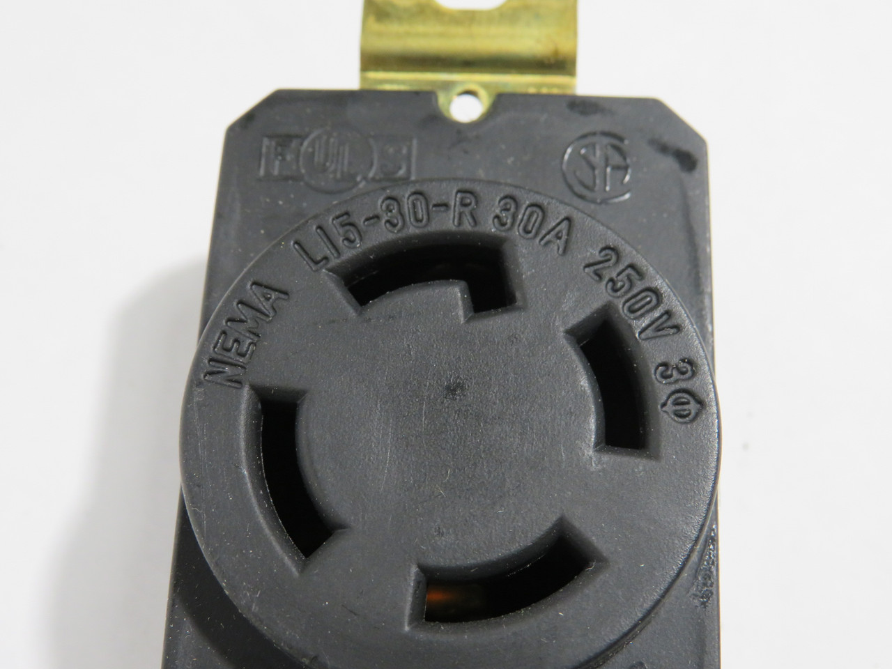 Pass & Seymour L1530-RCN Turnlok Receptacle 30A 250V 4W 3P NEMA L15-30R NEW