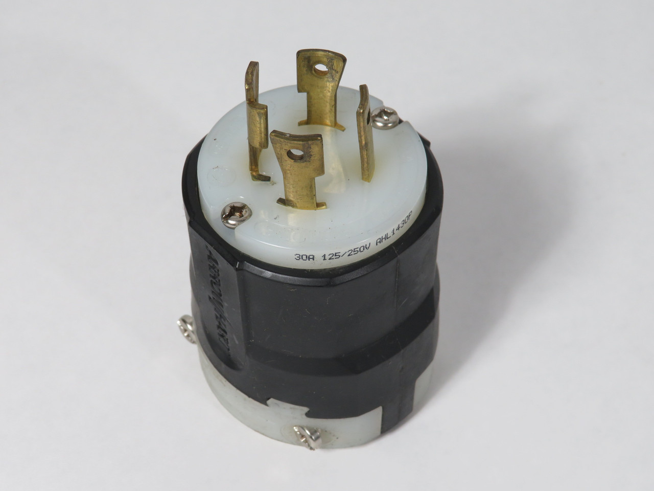 Arrow Hart AHL1430P Locking Plug 30A 125/250V 4W 3P NEMA L14-30 USED