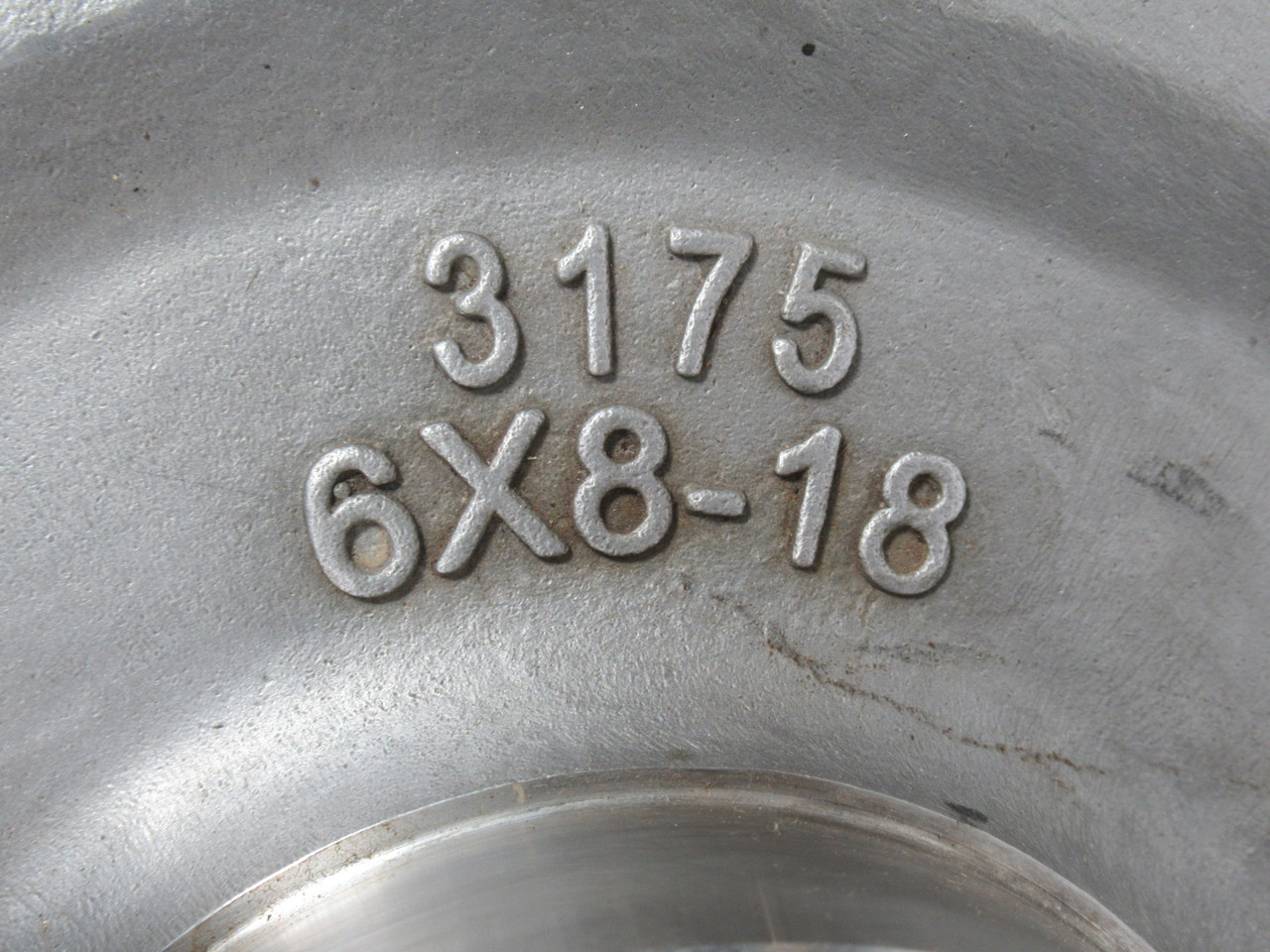 Goulds Pumps 57566 5-Vane Impeller 18" Diameter 6x8-18 3175 USED