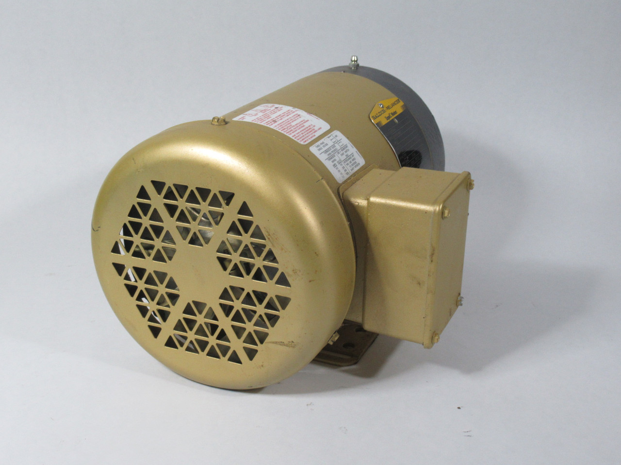 Baldor Reliance EM3558-5 2HP 1755RPM 575V 56H TEFC 3PH 2.3A 60Hz USED