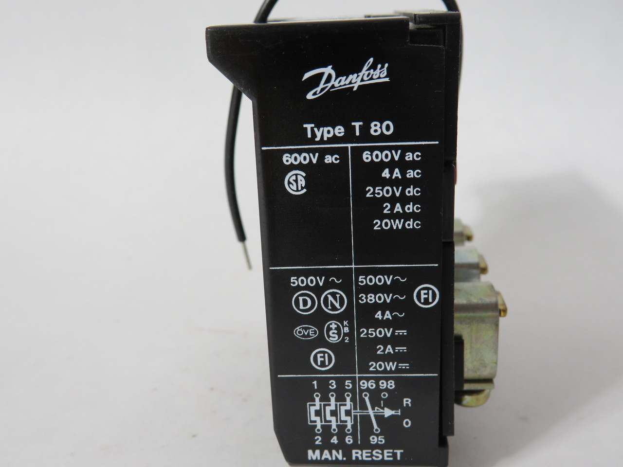 Danfoss 047L1014 Overload Relay T80 DOL 22-32A Y/D 38-56A WRITING ON BOX NEW