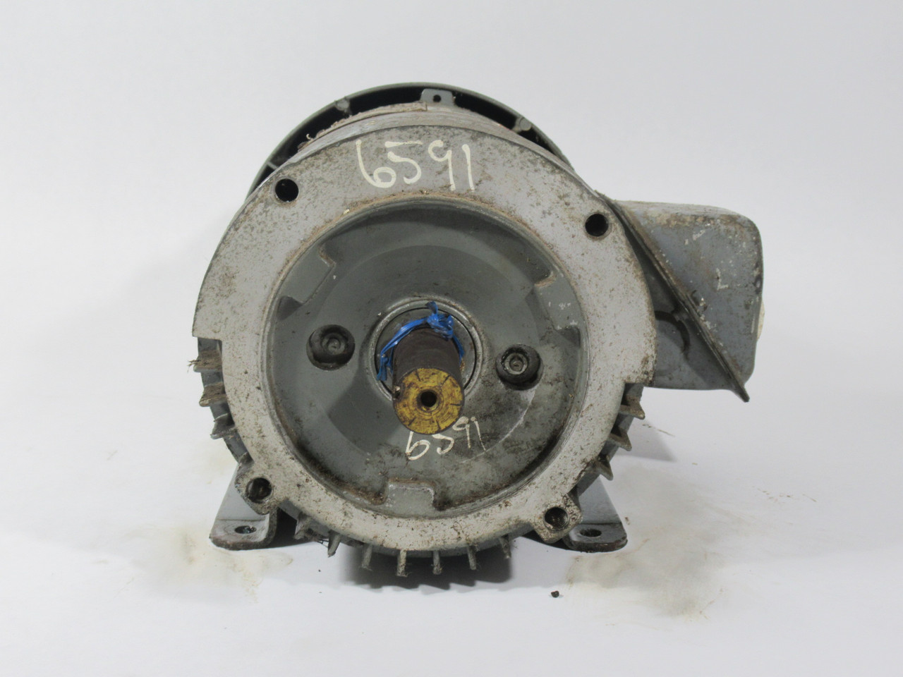 US Motors 1HP 1730RPM 575V 143TC UT TE 3PH 1.4A 60Hz C/W Brake USED