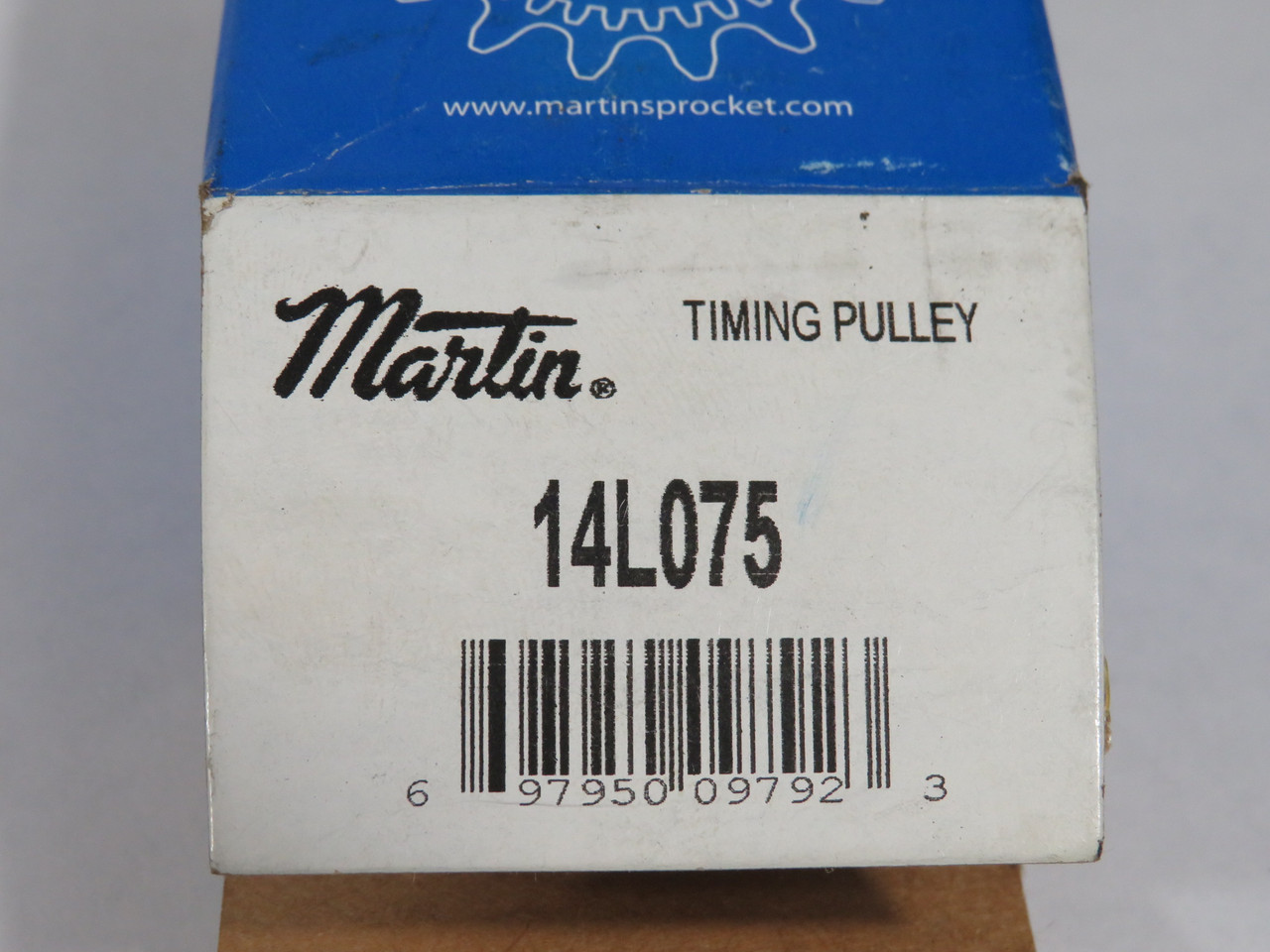 Martin 14L075 Timing Belt Pulley Rough Bore 14T 1.641" OD 3/4" Belt BOX DMG NEW