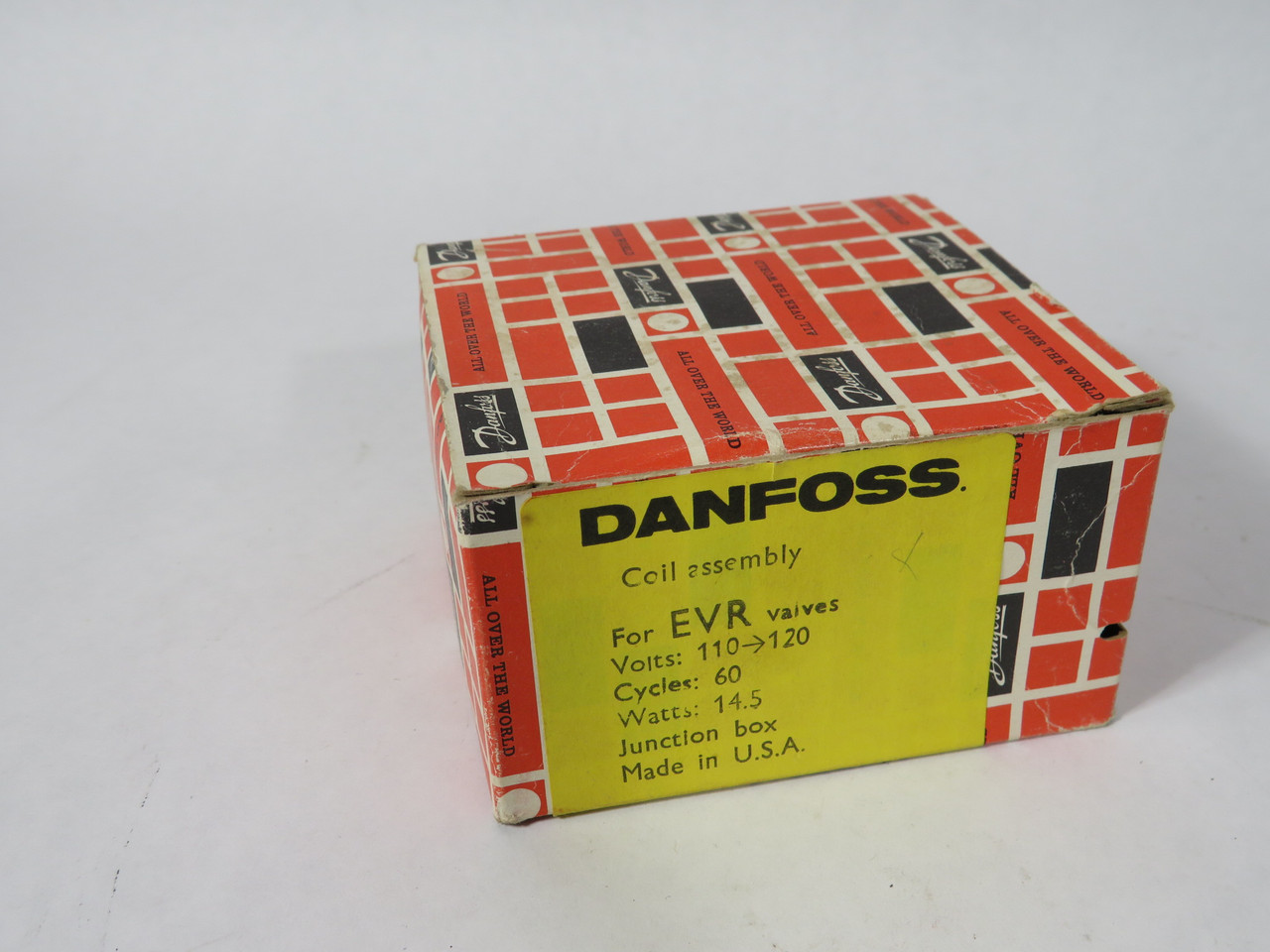 Danfoss 018Z7502 EVR Solenoid Coil 110-120V 60Hz 14.5W NEW