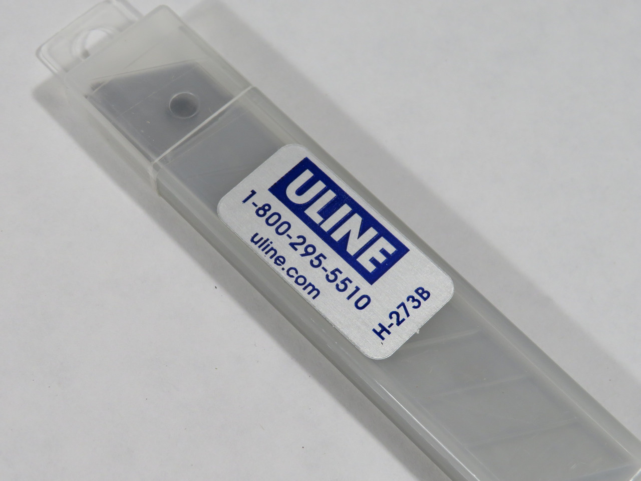 Uline H-273B Replacement Blade for Snap-Blade Knife 18mm Lot of 9 Packs NEW
