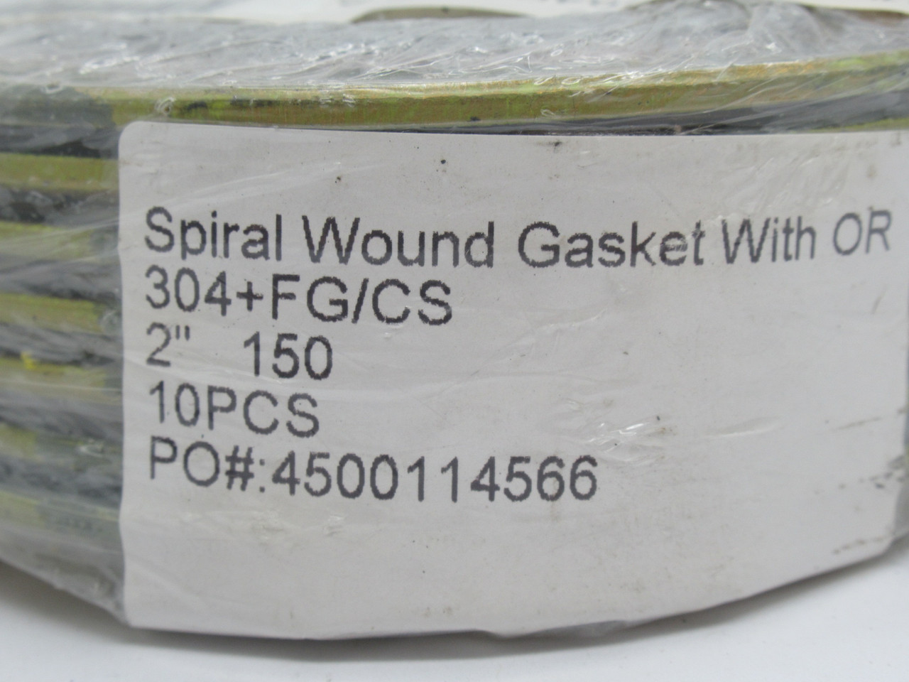 Canflex ASME B16.20-2X150 Spiral Wound Gasket 304/FG/CS 2" *LOT OF 8* NEW