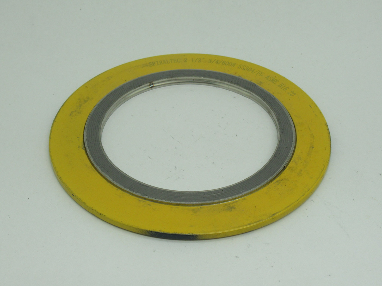 Spiraltec ASME B16.20-2-1/2 3/4/600 Spiral Wound Gasket SS304/FG 2-1/2" NOP
