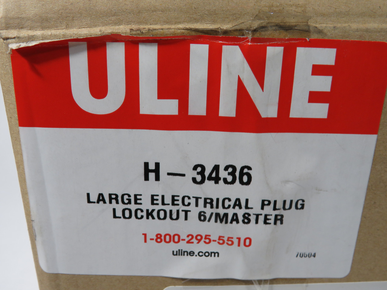 Master Lock 488 Large Electrical Plug Lockout for 3x6" Plug Lot of 5 NEW