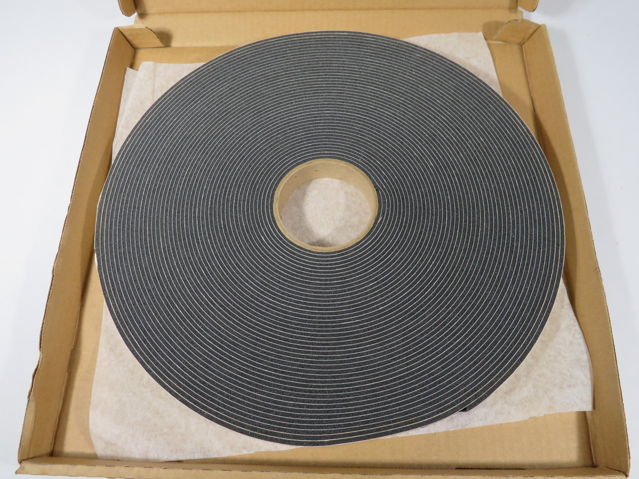 Spaenaur 892-453 Black PVC Foam Adhesive Tape 1/8" Th 1" W 100' Roll NEW