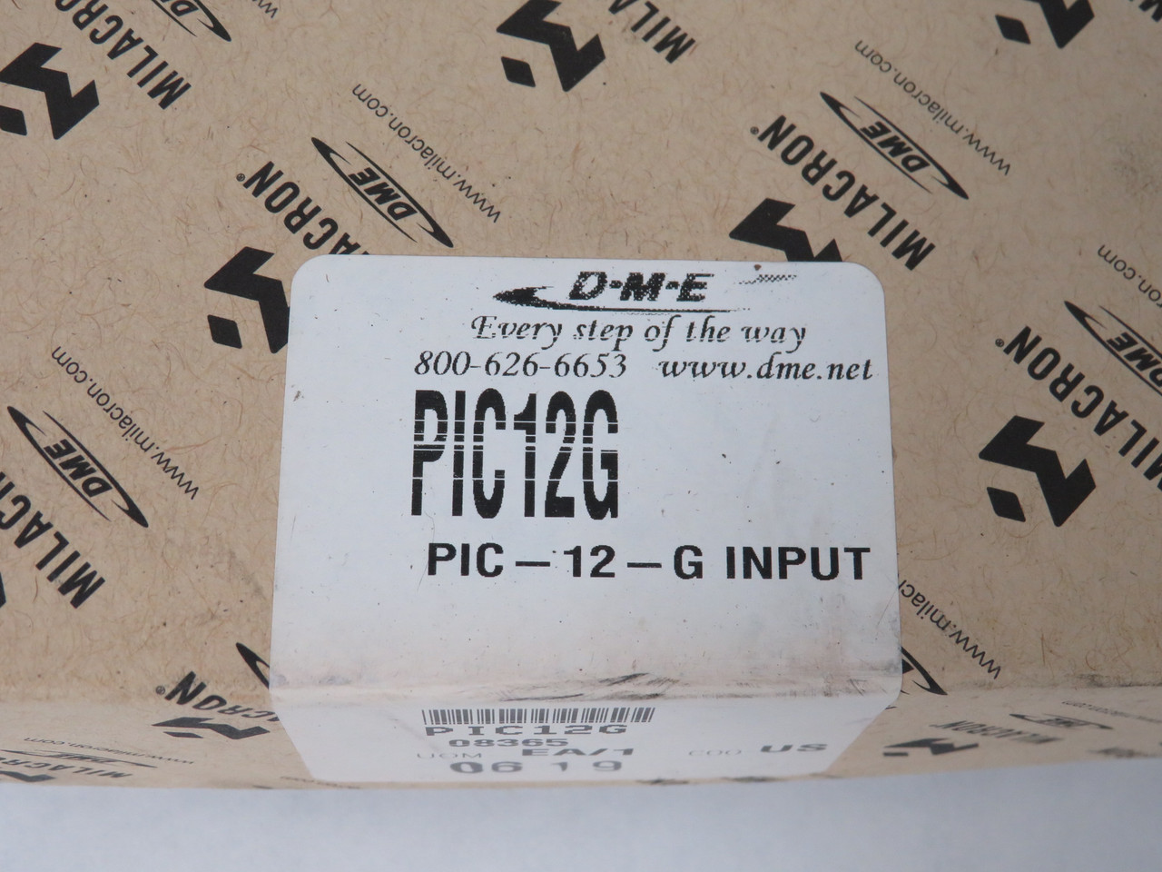 DME Milacron PIC12G Mold Power Input Connector 15A 12 Zones SEALED NEW