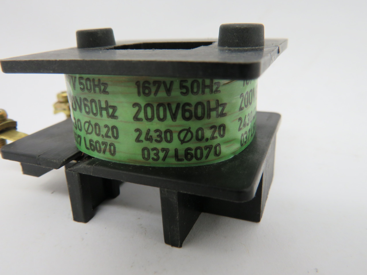 Danfoss 037L6070 Contactor Coil 167V 50Hz 200V 60Hz NOP