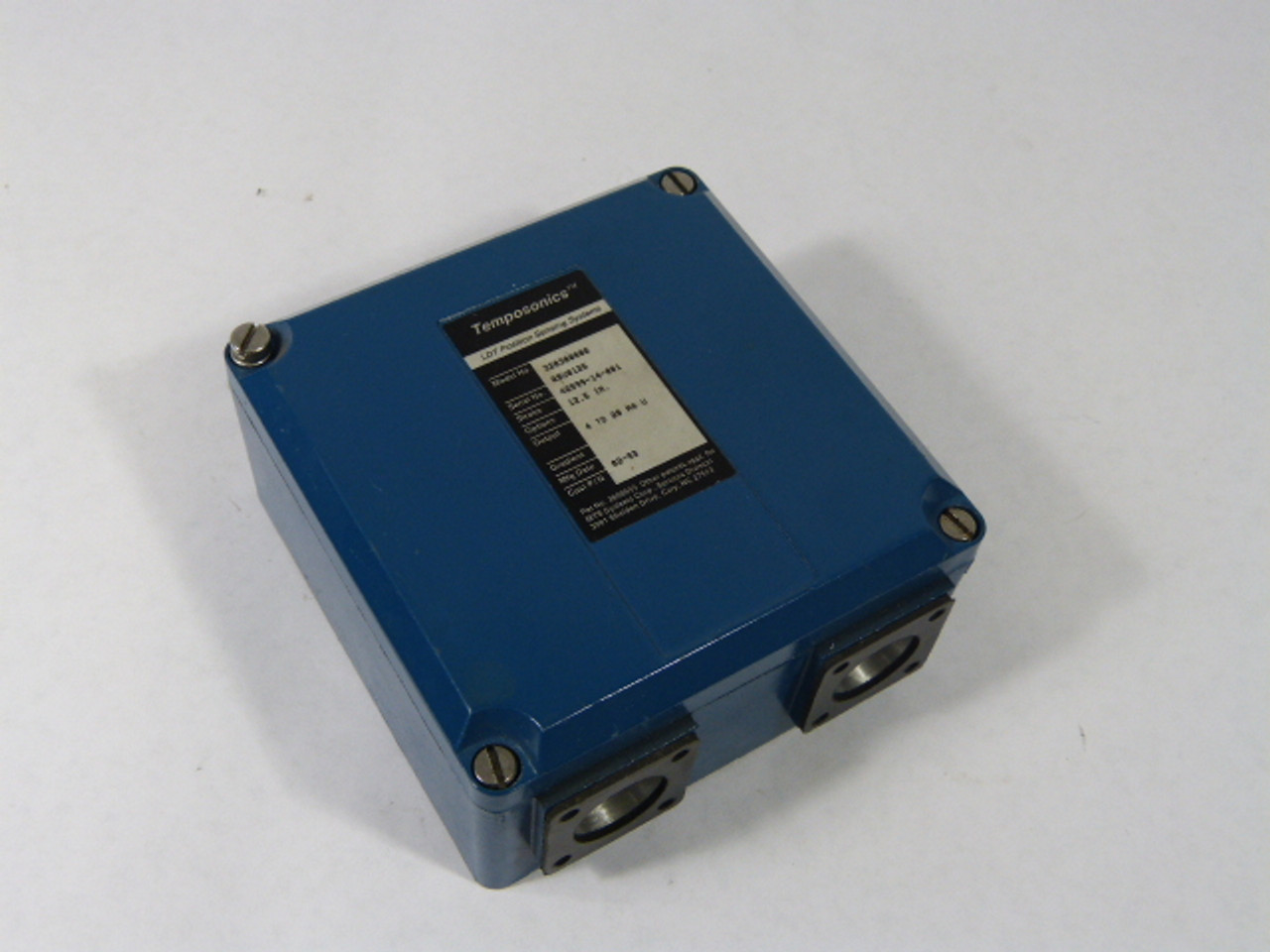 Temposonics 320300000RBU0125 LDT Positioning Sensor Unit 12.5"Stroke 4-20mA