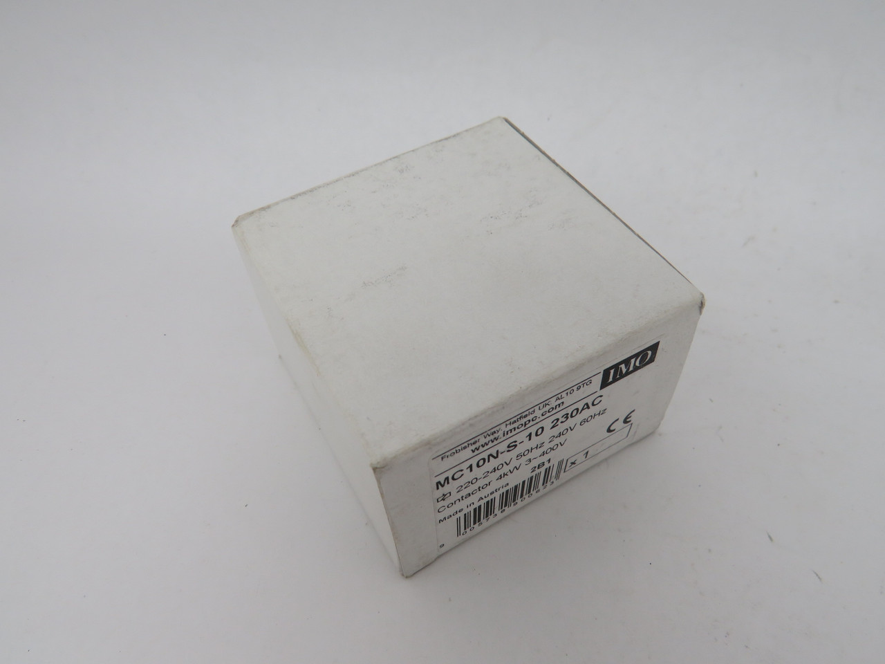 IMO MC10N-S-10-230AC Contactor 220-240V 50Hz 230-264V 60Hz 2NO 3P 25A NEW